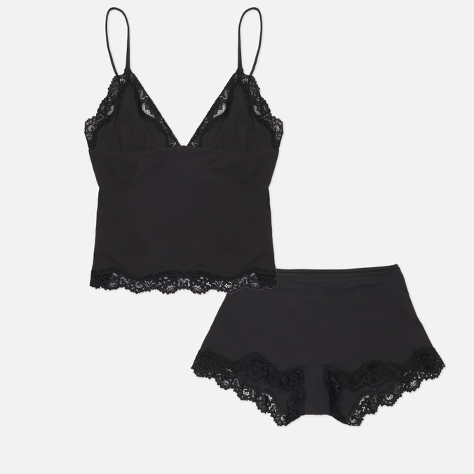 Женский костюм SKIMS Fits Everybody Lace Cami And Boyshort Set