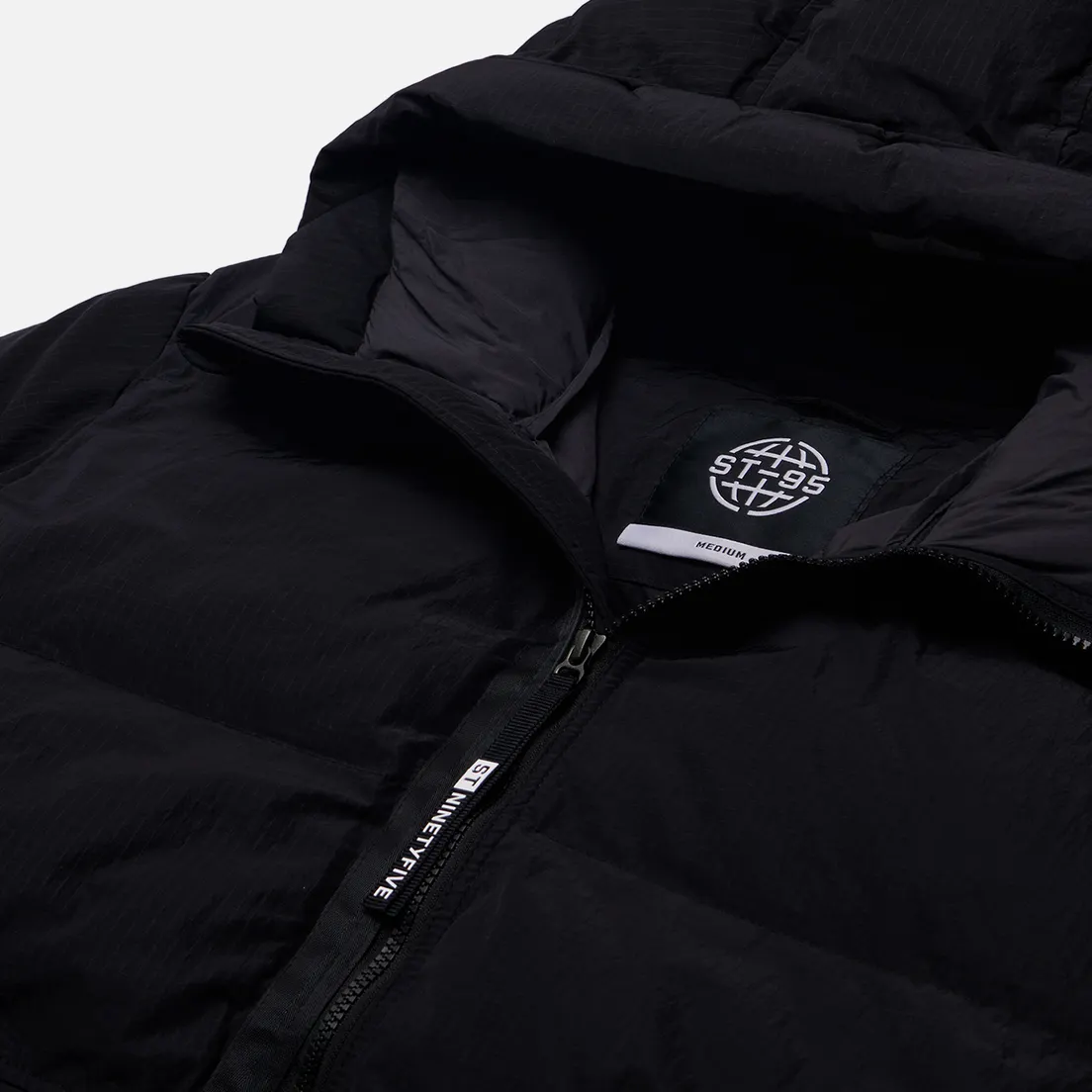 ST-95 Мужской пуховик Hooded Puffer