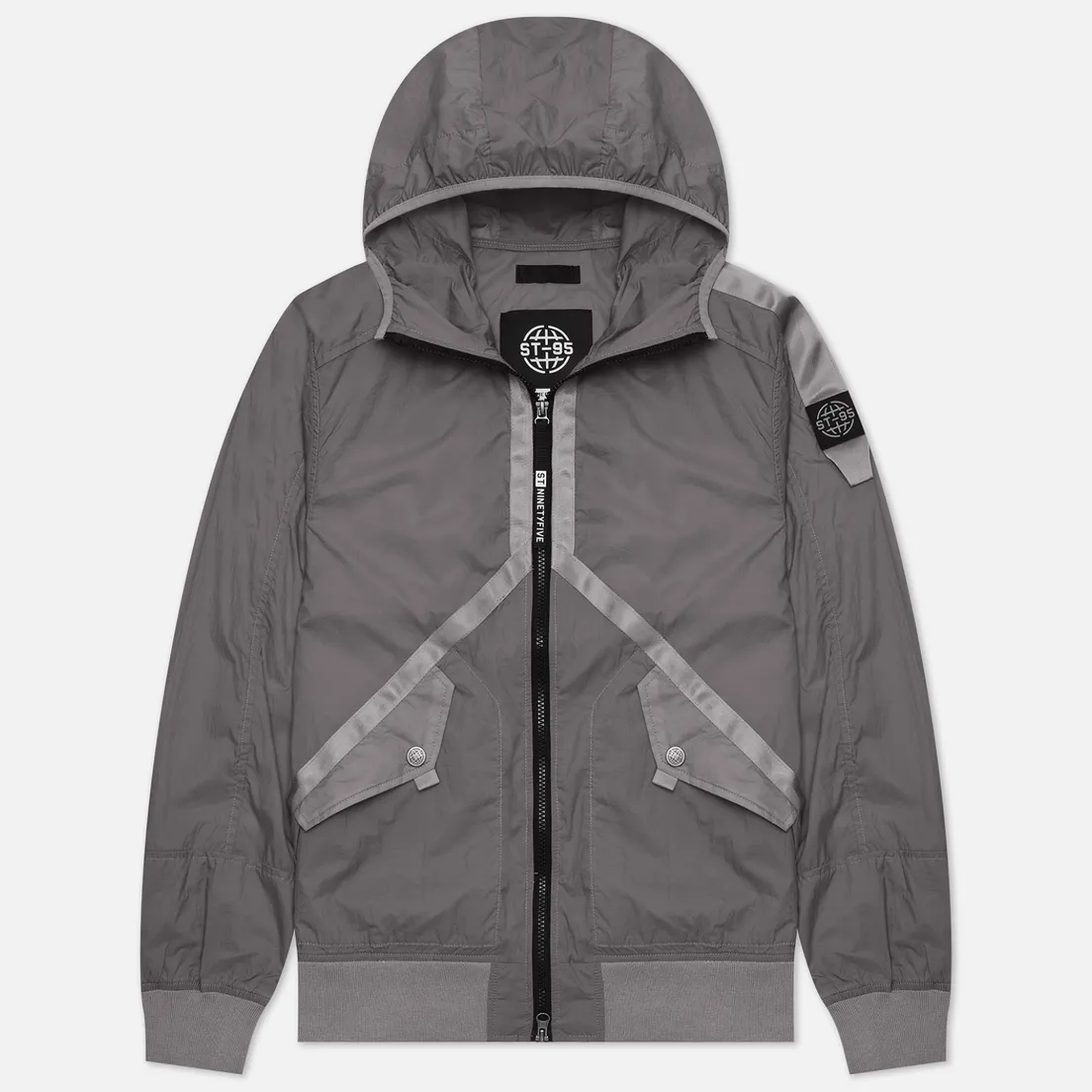 ST-95 Мужская куртка ветровка Helio Hooded