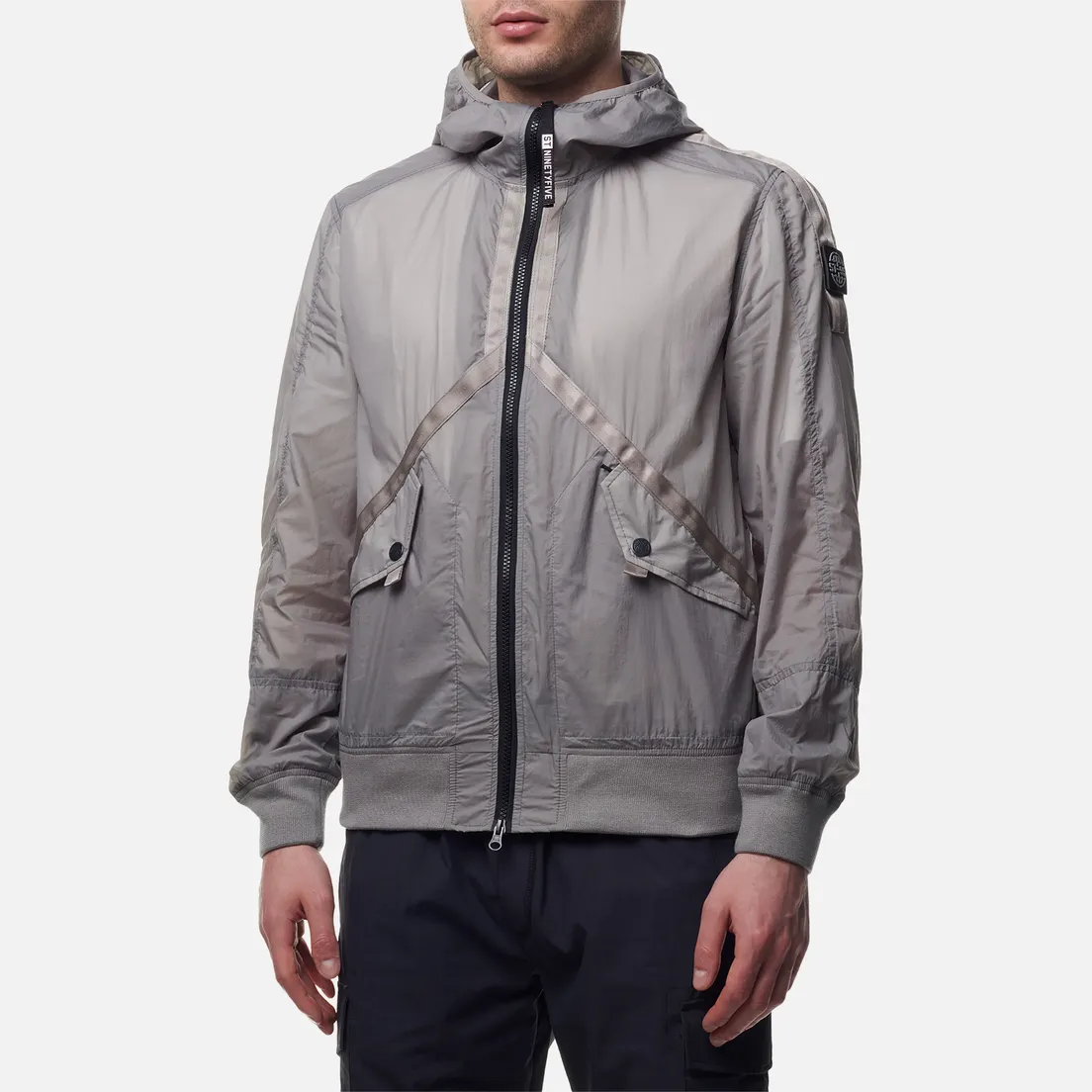 ST-95 Мужская куртка ветровка Helio Hooded