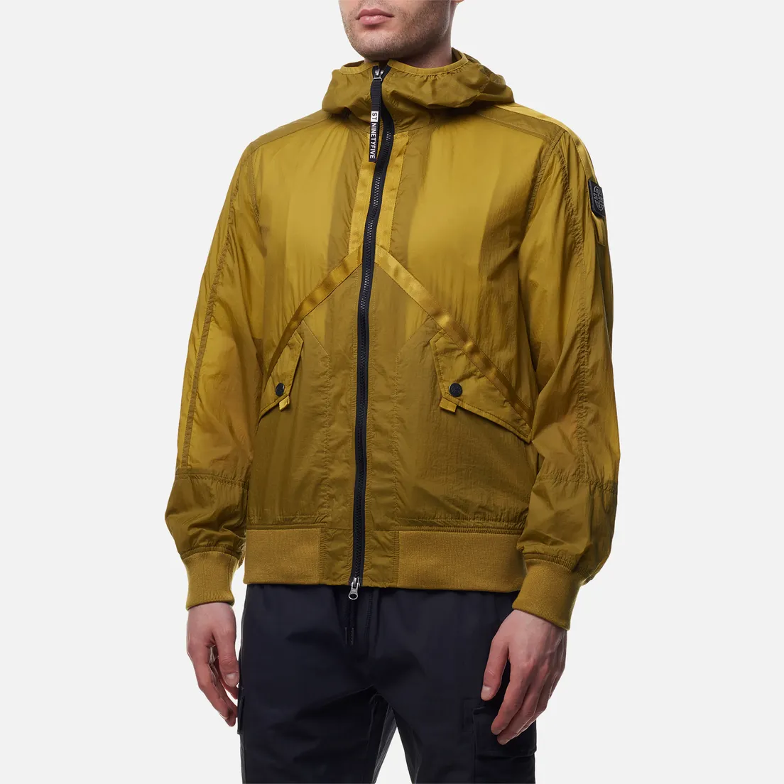 ST-95 Мужская куртка ветровка Helio Hooded