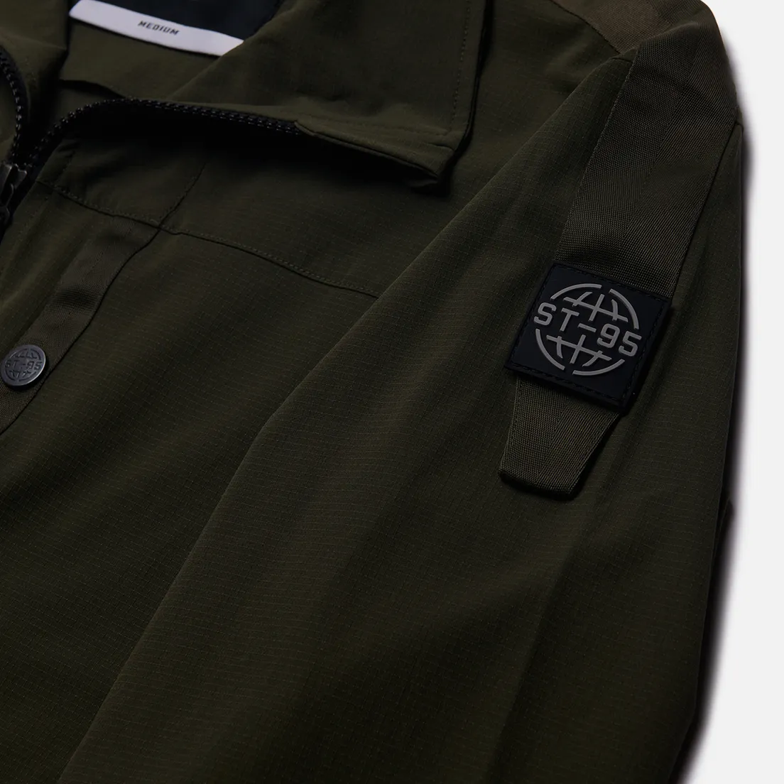 ST-95 Мужская куртка ветровка 4 Way Stretch Zip Through