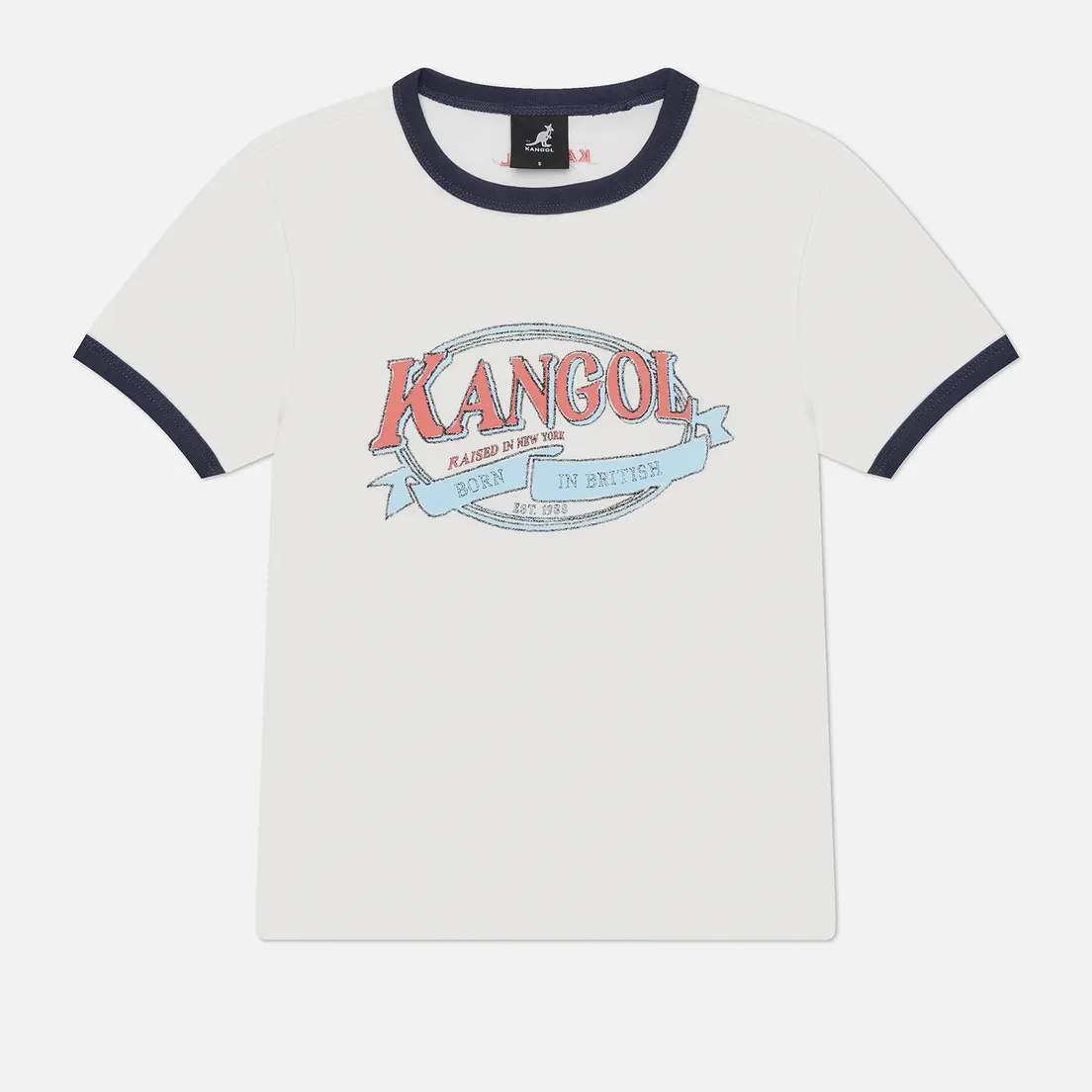Kangol Женская футболка Vintage Ringer