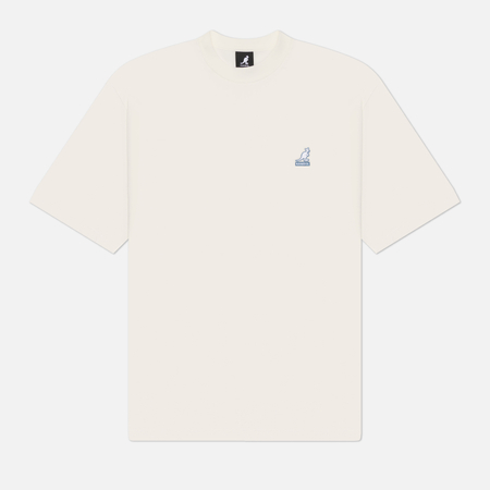 Мужская футболка Kangol Worn Kangaroo, цвет белый, размер L