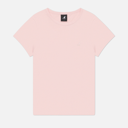 Женская футболка Kangol Comfy, цвет розовый, размер S