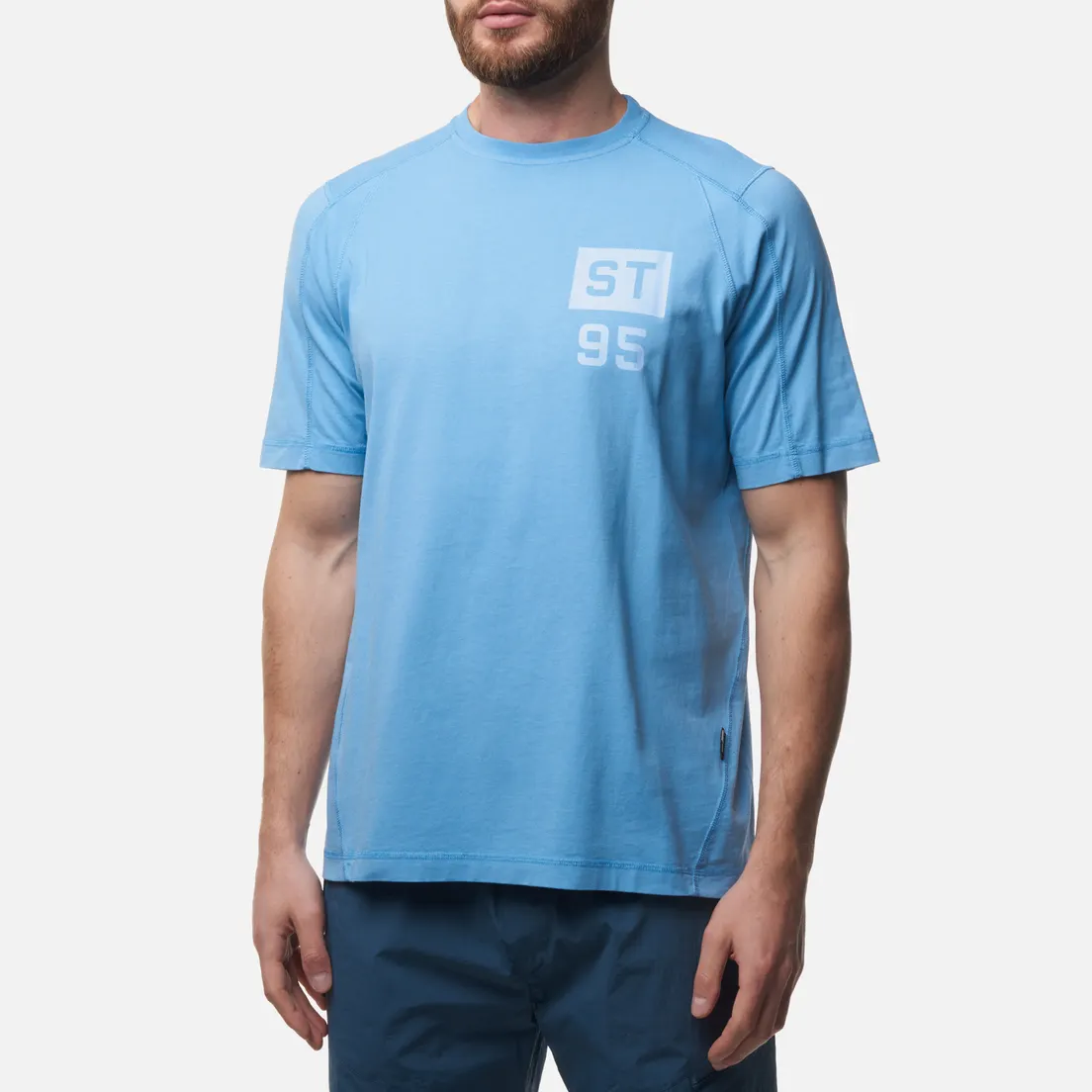 ST-95 Мужская футболка Jump Logo Print
