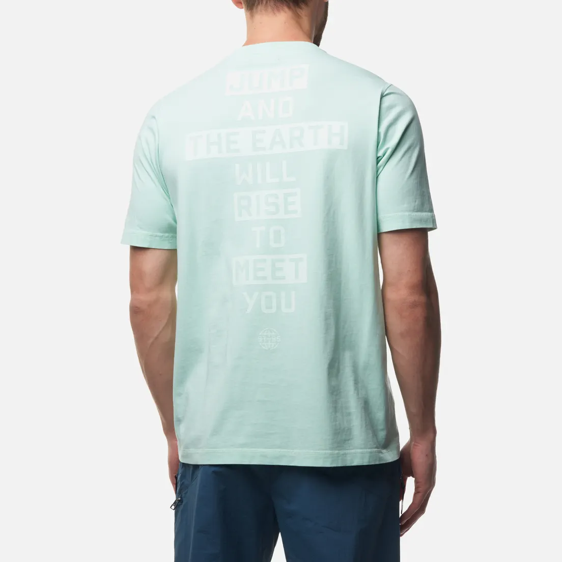 ST-95 Мужская футболка Jump Logo Print