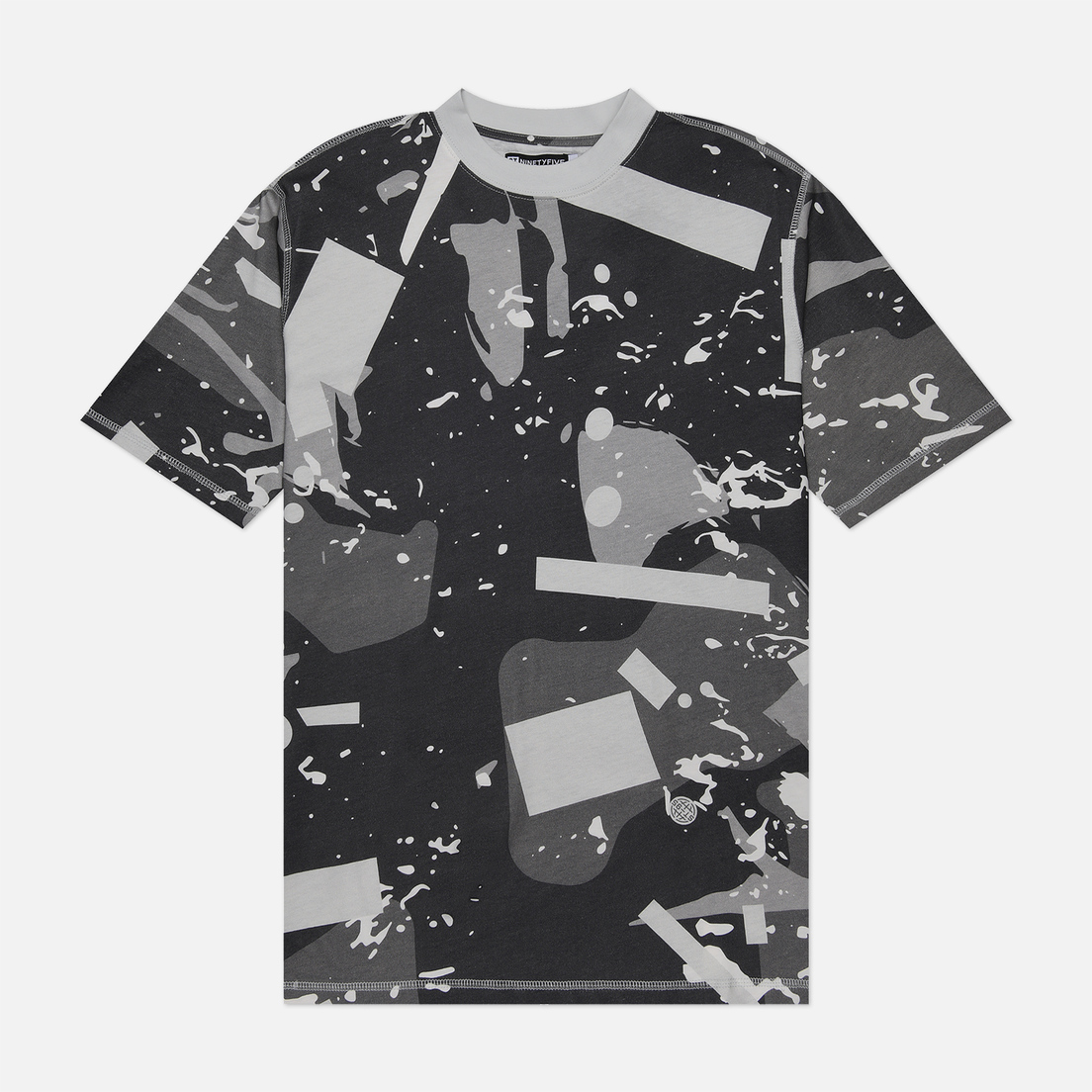 ST-95 Мужская футболка Monochrome Camouflage