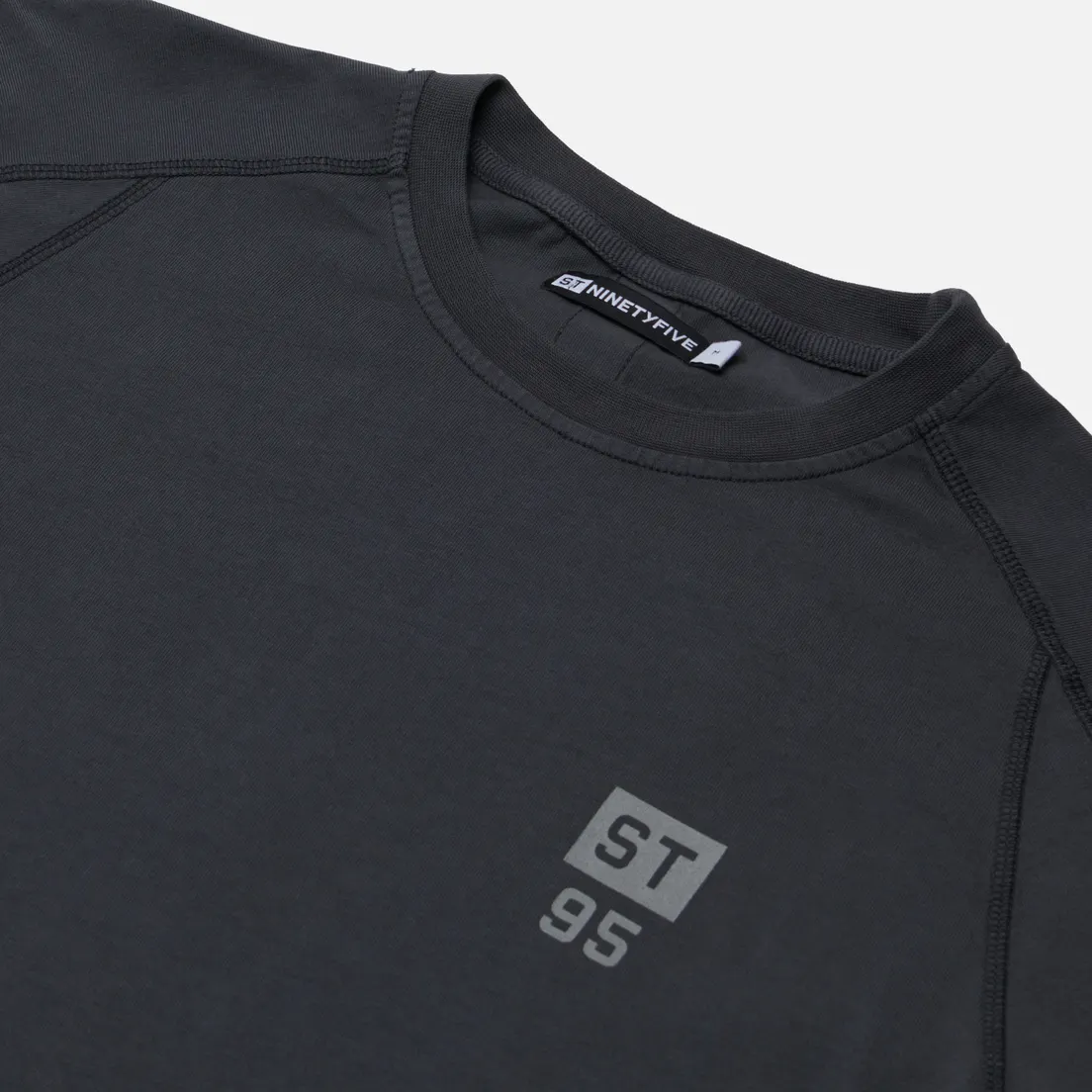 ST-95 Мужской лонгслив Slogan Print