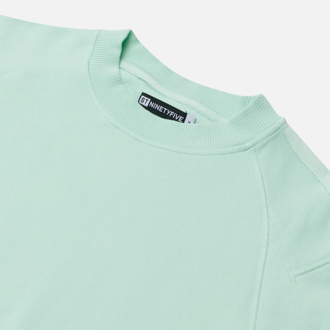ST-95 Мужская толстовка Logo Patch Crew Neck