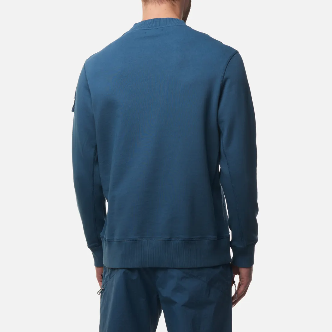 ST-95 Мужская толстовка Logo Patch Crew Neck