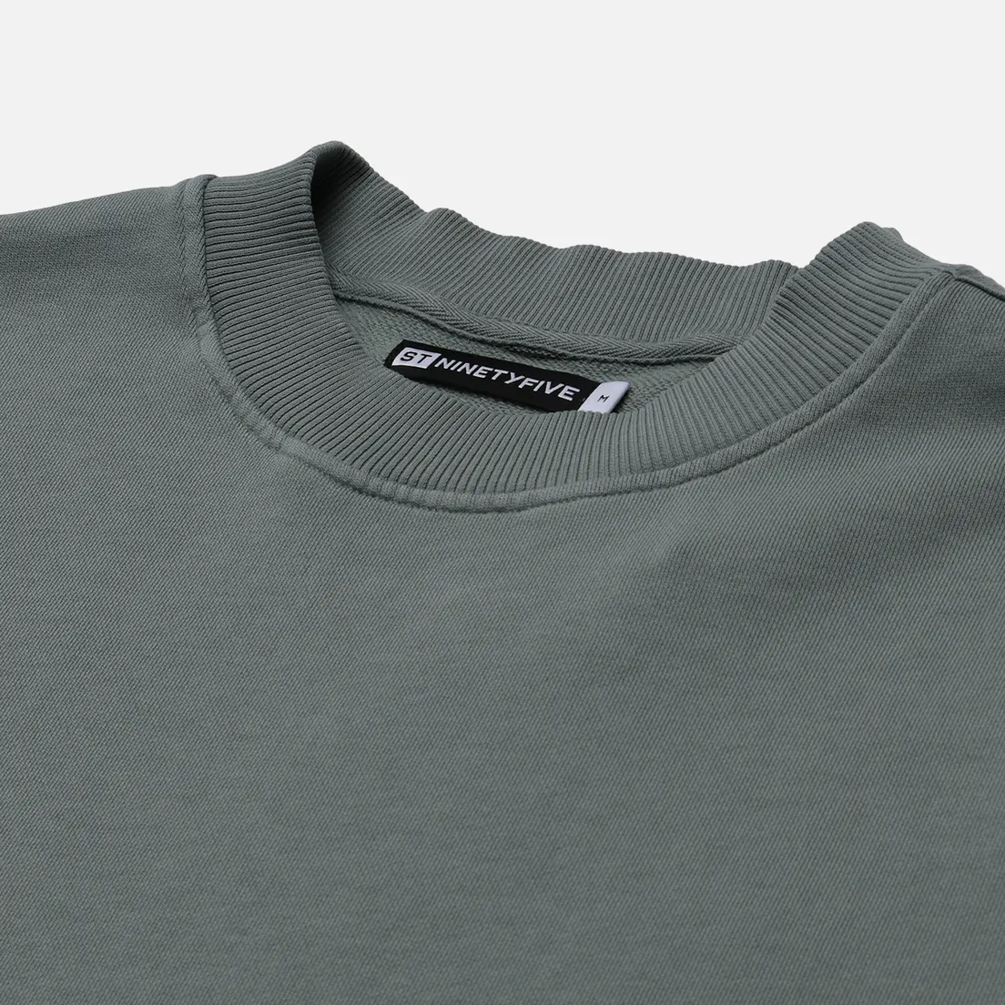 ST-95 Мужская толстовка Overdyed Globe Logo Crew Neck