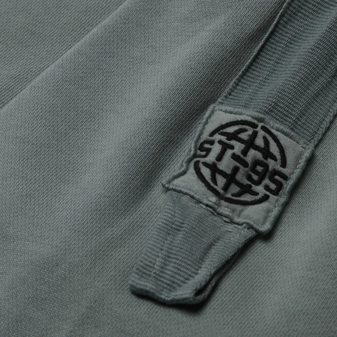 ST-95 Мужская толстовка Overdyed Globe Logo Crew Neck