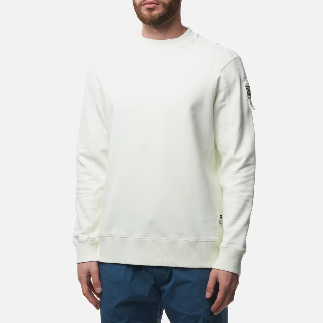 ST-95 Мужская толстовка UV Reactive Crew Neck