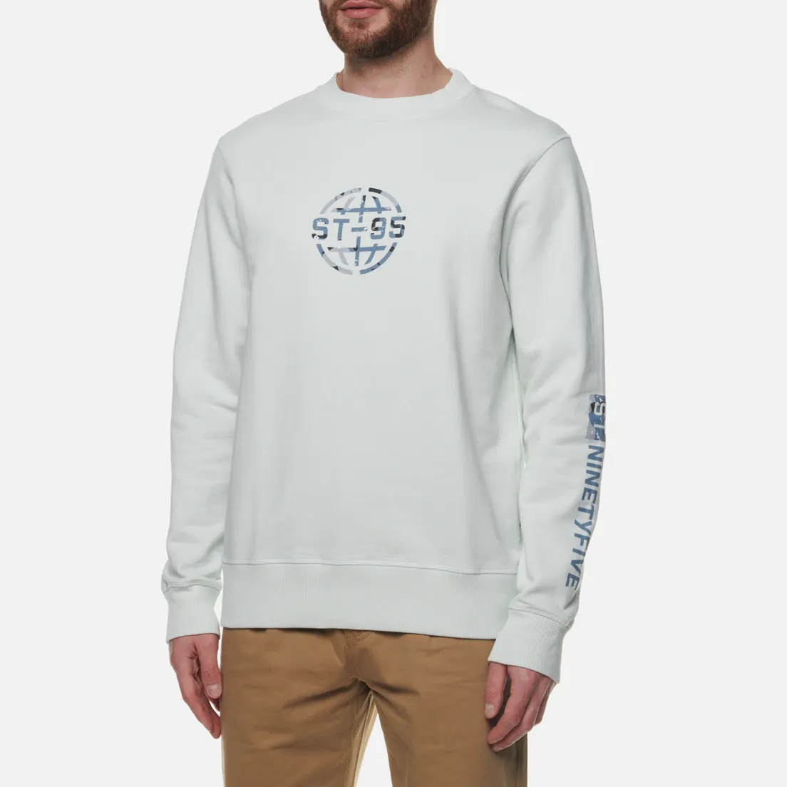 ST-95 Мужская толстовка Graphic Crew Neck