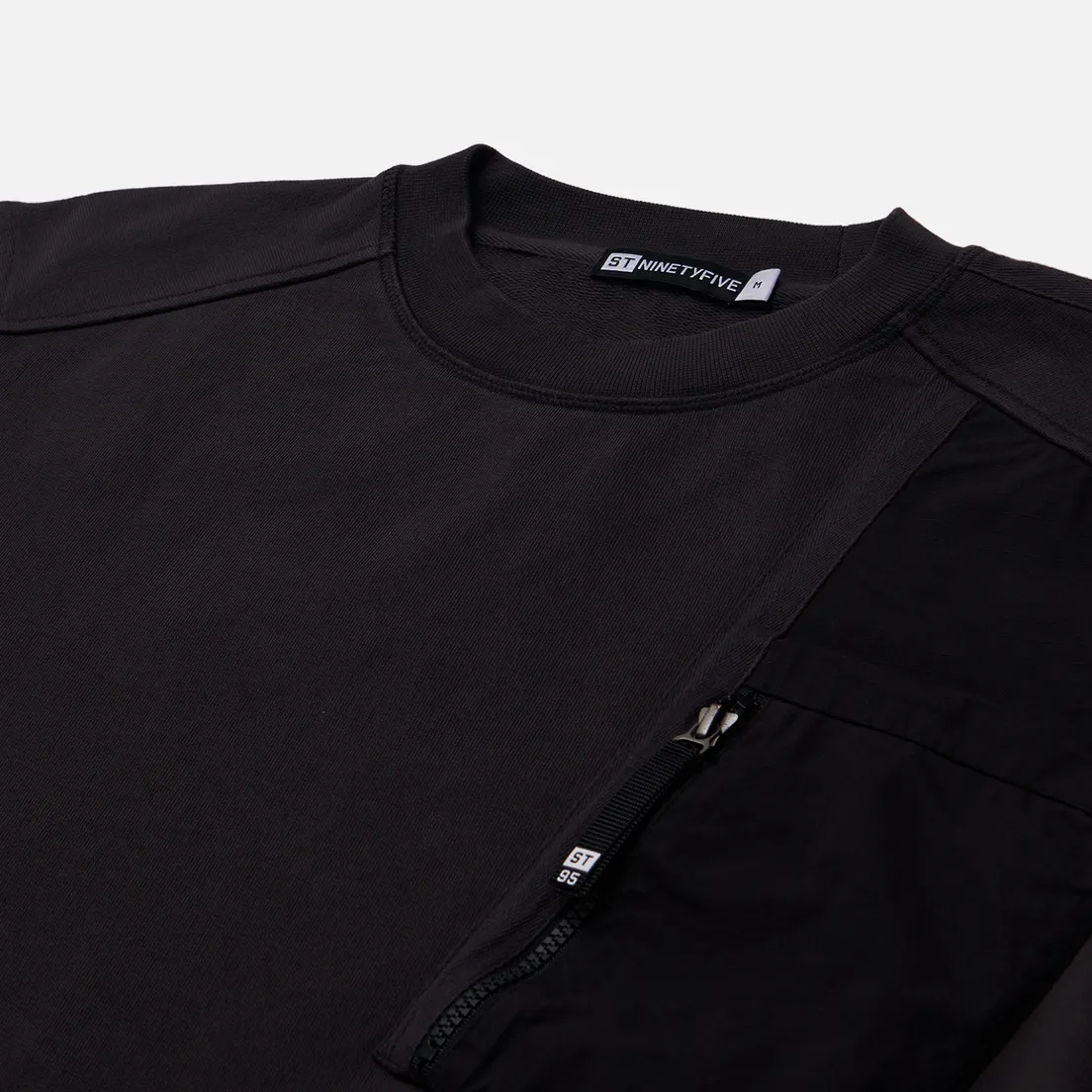 ST-95 Мужская толстовка Pocket Crew Neck