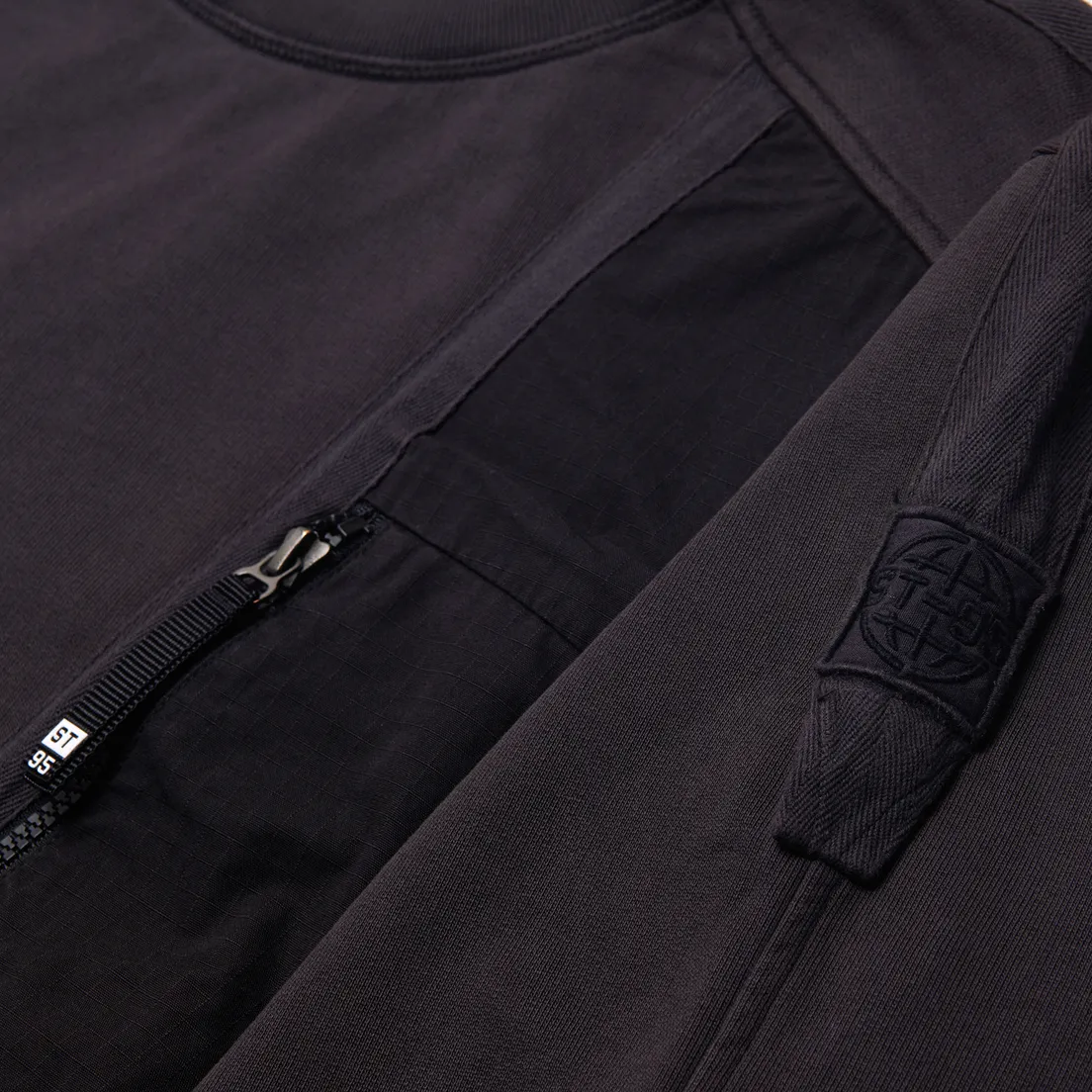 ST-95 Мужская толстовка Pocket Crew Neck