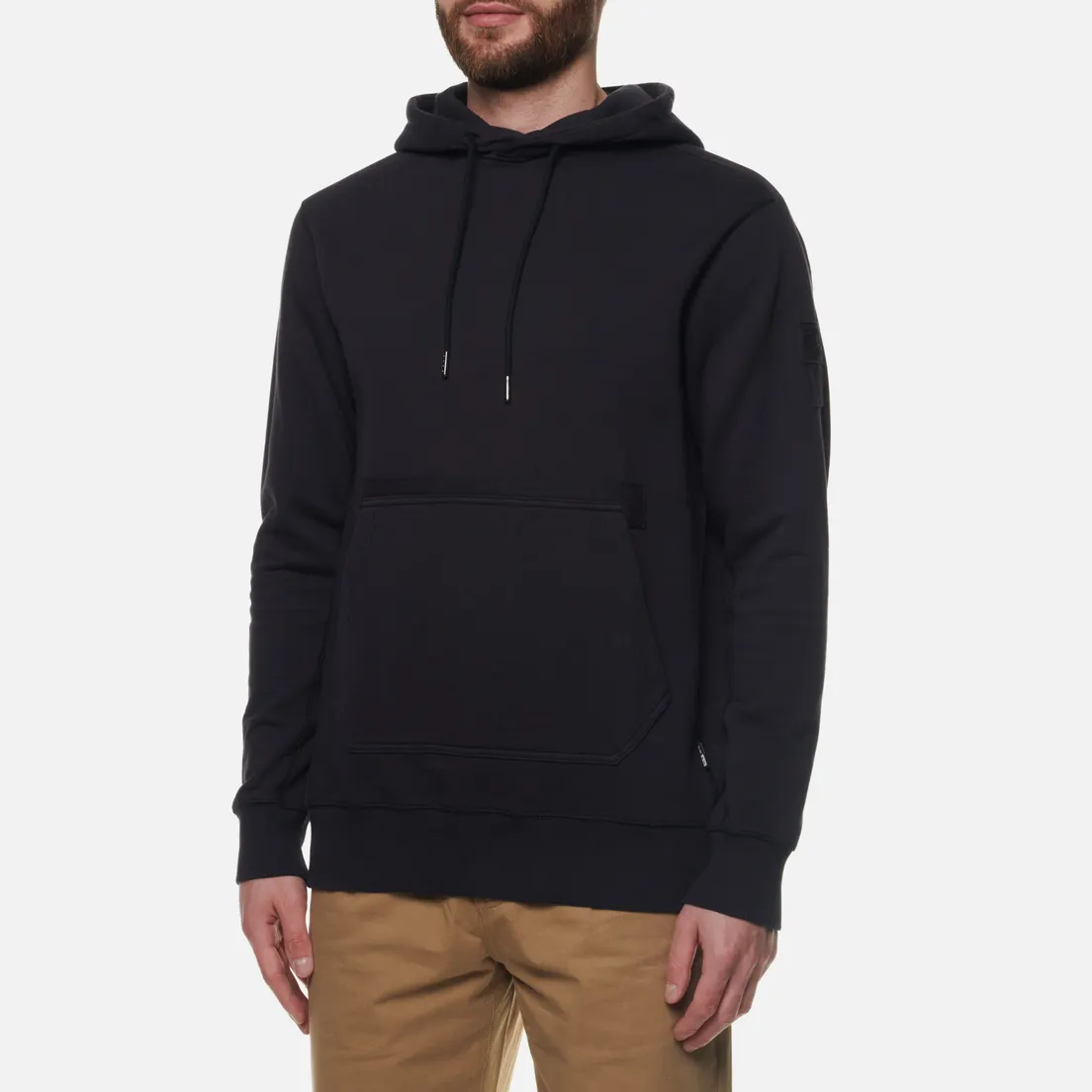 ST-95 Мужская толстовка Logo Patch Hoodie