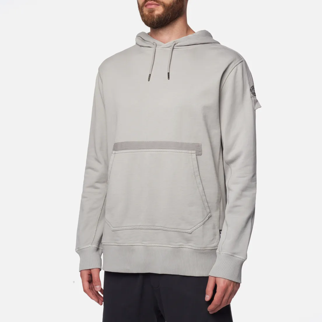 ST-95 Мужская толстовка Overdyed Globe Logo Hoodie