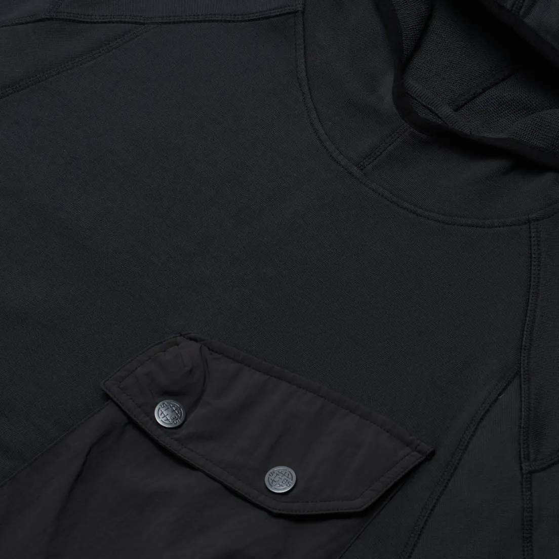 ST-95 Мужская толстовка Globe Pocket Logo Patch Hoodie