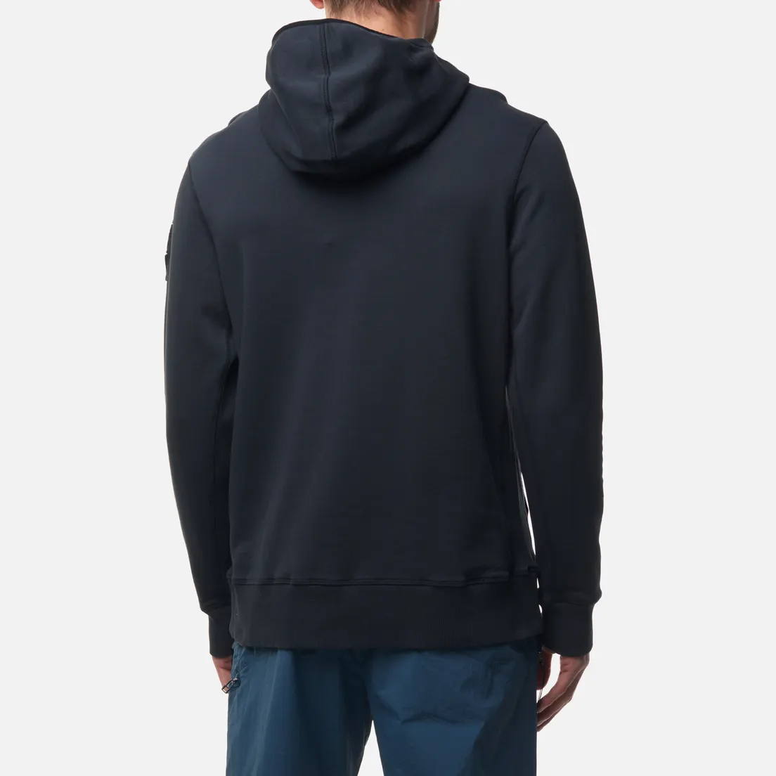 ST-95 Мужская толстовка Globe Pocket Logo Patch Hoodie