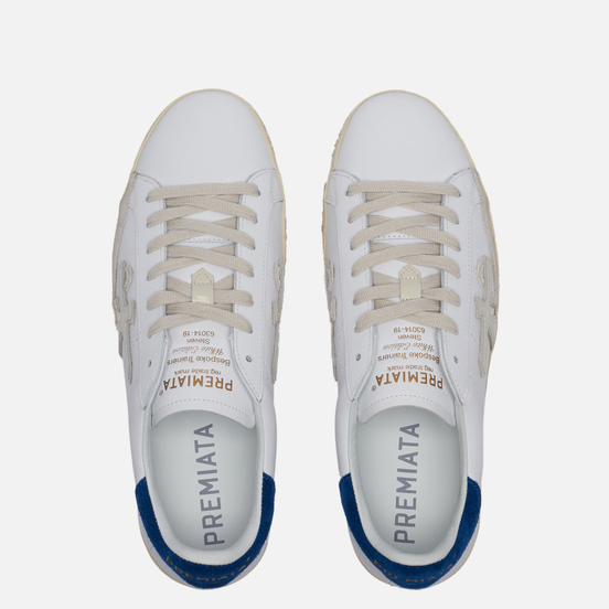 Мужские кроссовки Premiata Steven 5122 White/Blue