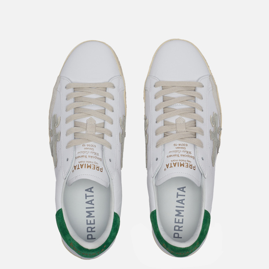 Мужские кроссовки Premiata Steven 5247 White/Green