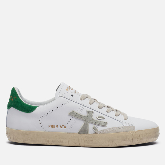 Мужские кроссовки Premiata Steven 5247 White/Green