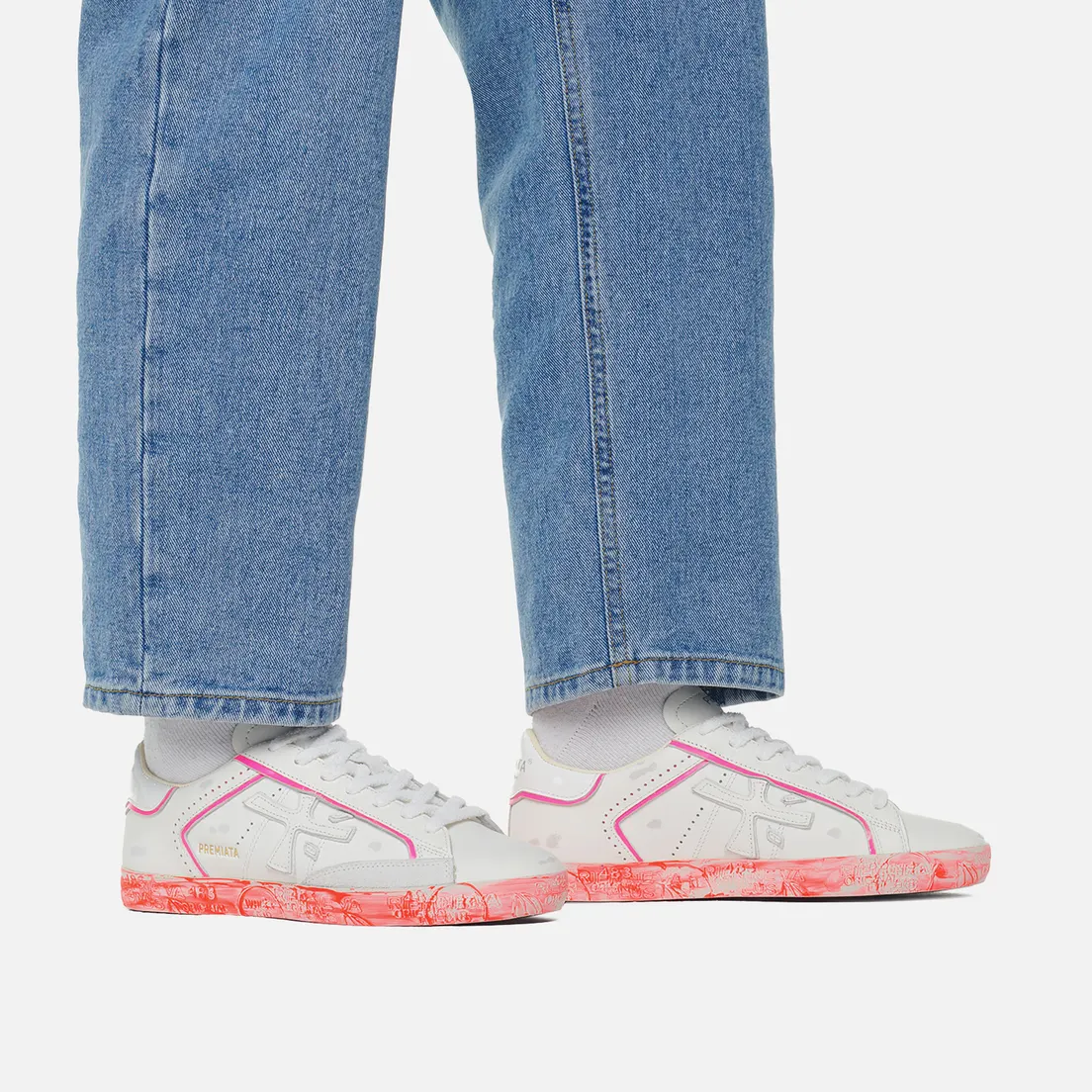 Premiata Женские кроссовки Steven-d 6667