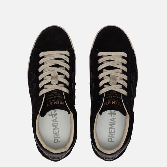Женские кроссовки Premiata Steven-d 5084 Black