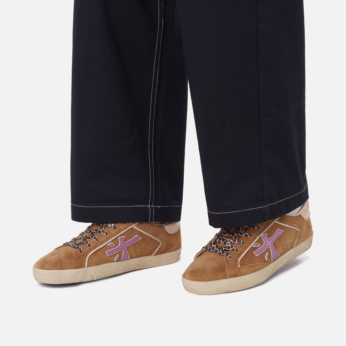 Premiata Женские кроссовки Steven-d 6479
