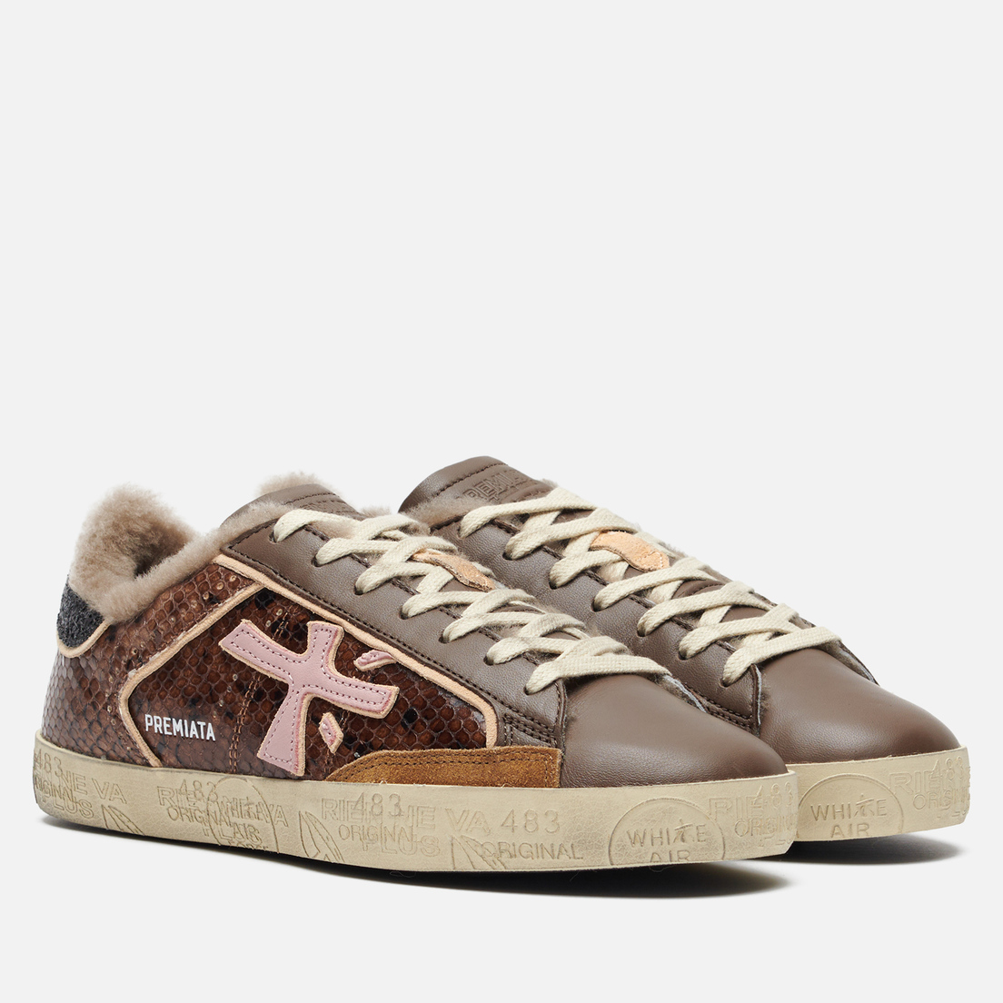 Premiata Женские кроссовки Steven-d 6485