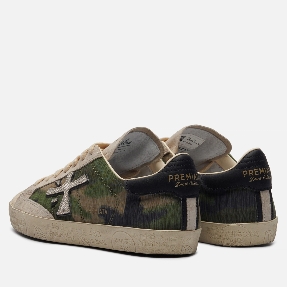 Premiata Женские кроссовки Steven-d 8058