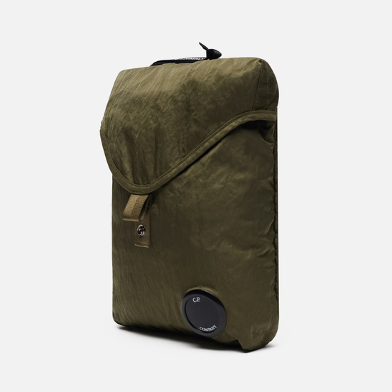 Сумка C.P. Company GD Nylon Sateen Lens Burnt Olive