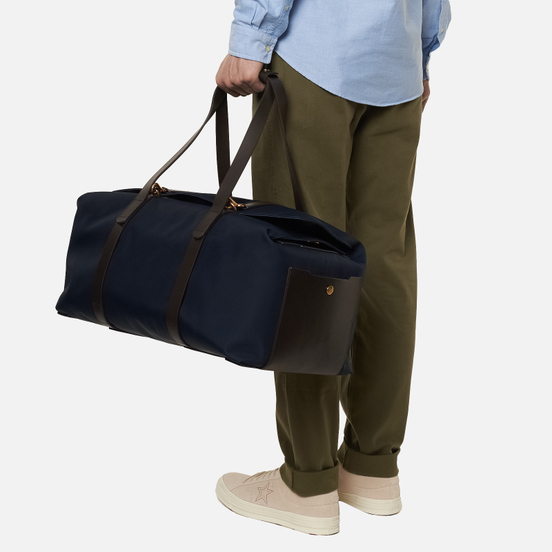 Дорожная сумка Mismo M/S Supply Navy/Dark Brown