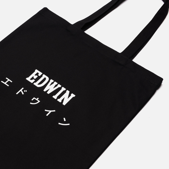 Сумка Edwin Logo Tote Black