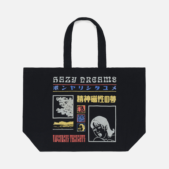 Сумка Edwin Logo Tote Oversized Hazy Dreams Black