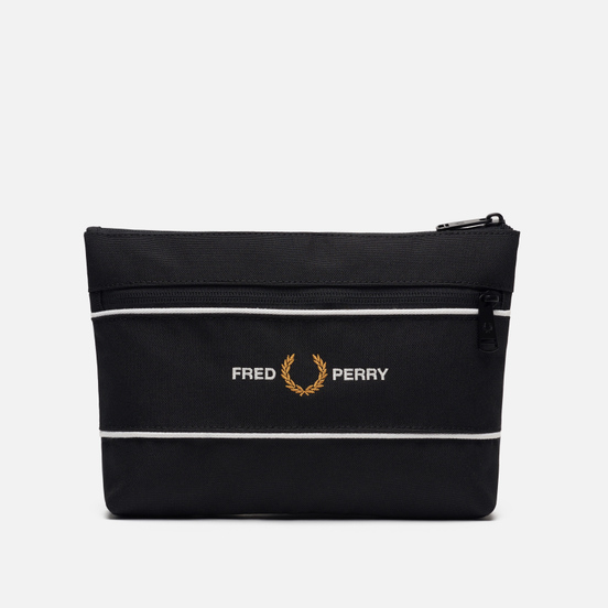 Сумка Fred Perry Graphic Panel Flat Cross Body Black