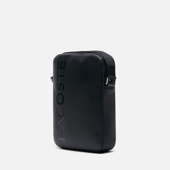 Сумка Lacoste L.12.12 Signature Leather Cross Body Black