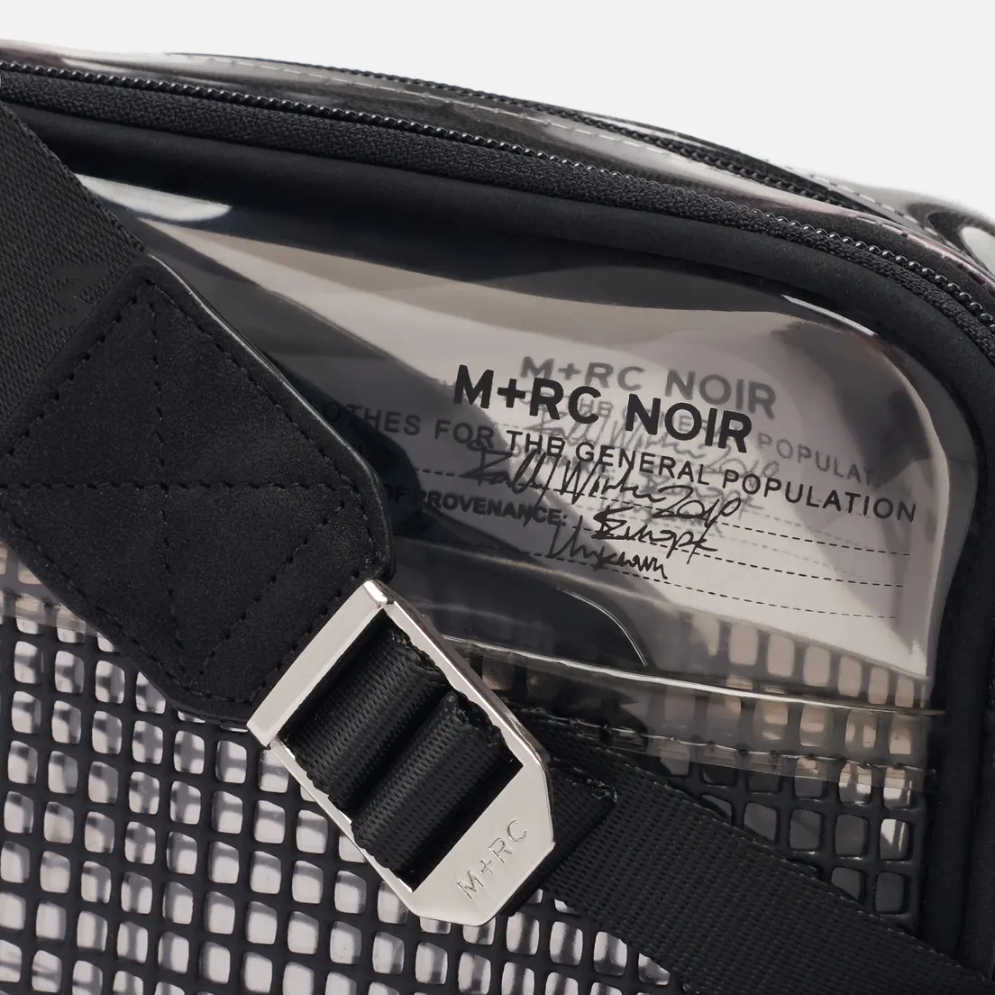 M+RC Noir Сумка Transparent Rubber Mesh