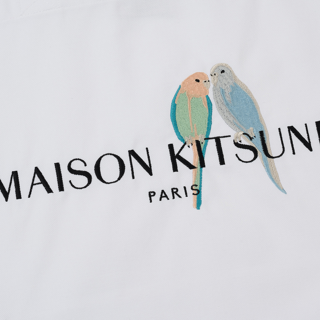 Maison Kitsune Сумка Tote Love Birds