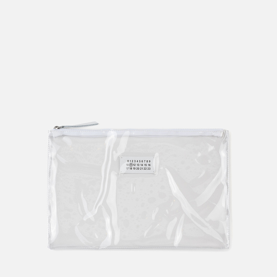 Сумка Maison Margiela 11 Shopping Trasparent/Orange Fluo