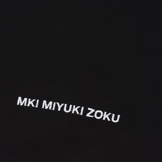 Сумка MKI Miyuki-Zoku Embroidered Logo Tote Black