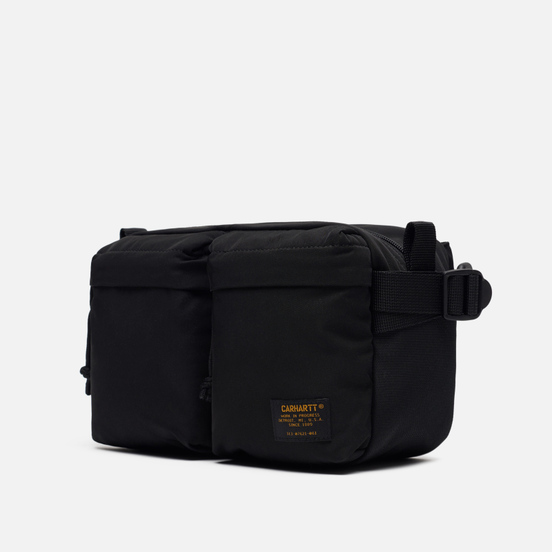 Сумка на пояс Carhartt WIP Military 5.8 Oz Black/Black