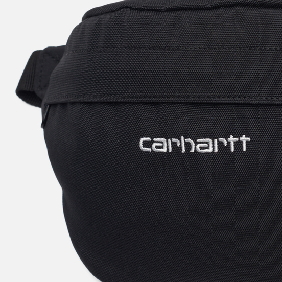 Сумка на пояс Carhartt WIP Payton Hip Cordura 8 Oz Black/White
