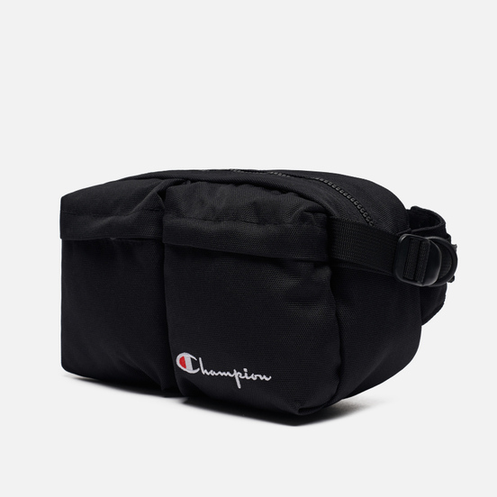 Сумка на пояс Champion Reverse Weave Cordura Logo Script Black
