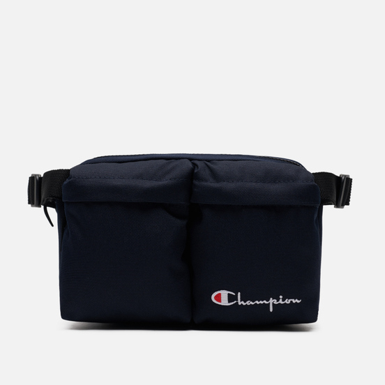 Сумка на пояс Champion Reverse Weave Cordura Logo Script New Navy