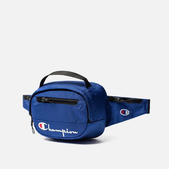 Сумка на пояс Champion Reverse Weave Script Logo Pocket Clematis Blue
