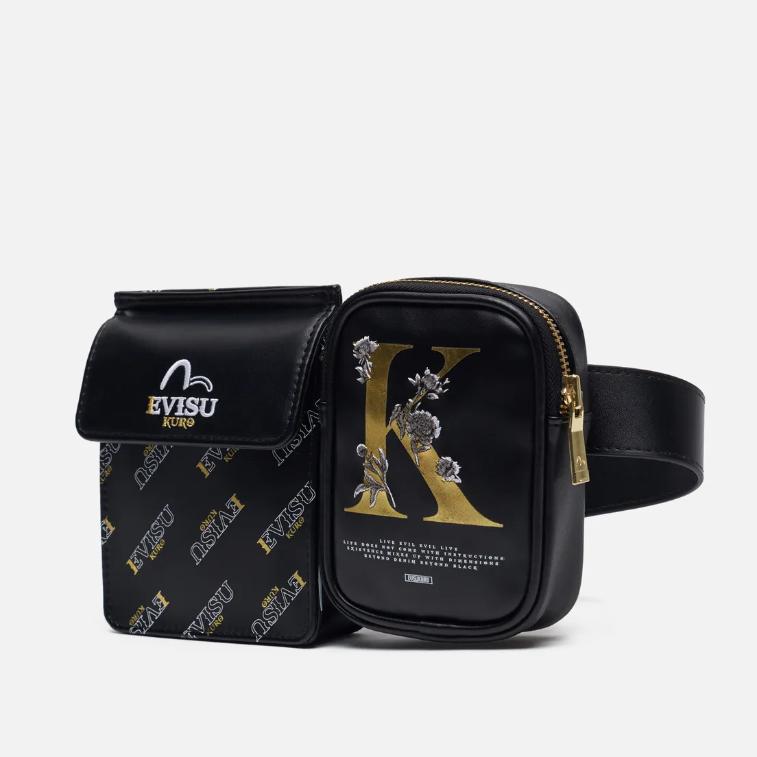 Evisu Сумка на пояс Evisukuro K & Monogram All Over