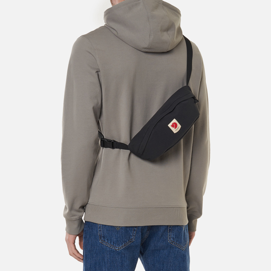 Сумка на пояс Fjallraven Ulvo Hip Pack Medium Black